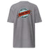 Young Farts Shop-Tested Logo T-Shirt with front and back print in Charcoal Heather