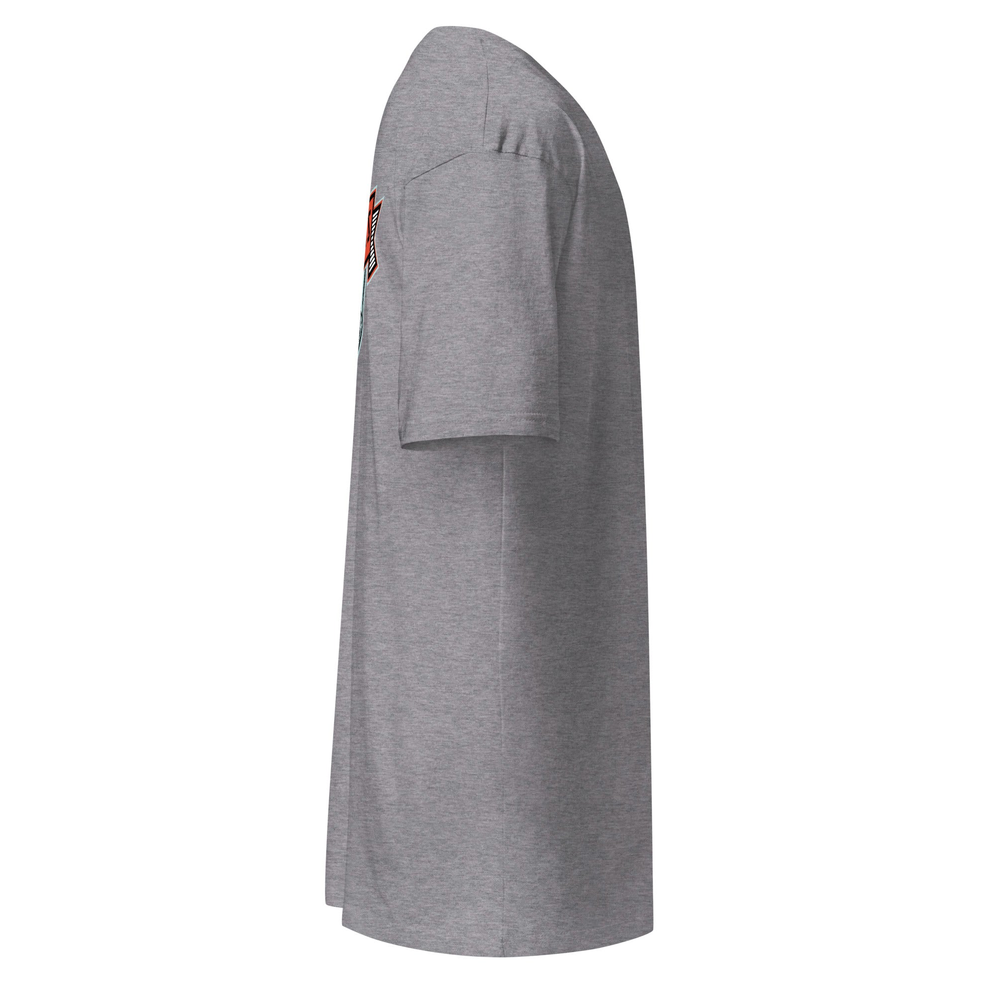 Young Farts Shop-Tested Logo T-Shirt with front and back print in Carbon Grey