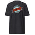 Young Farts Shop-Tested Logo T-Shirt with front and back print in Charcoal Heather