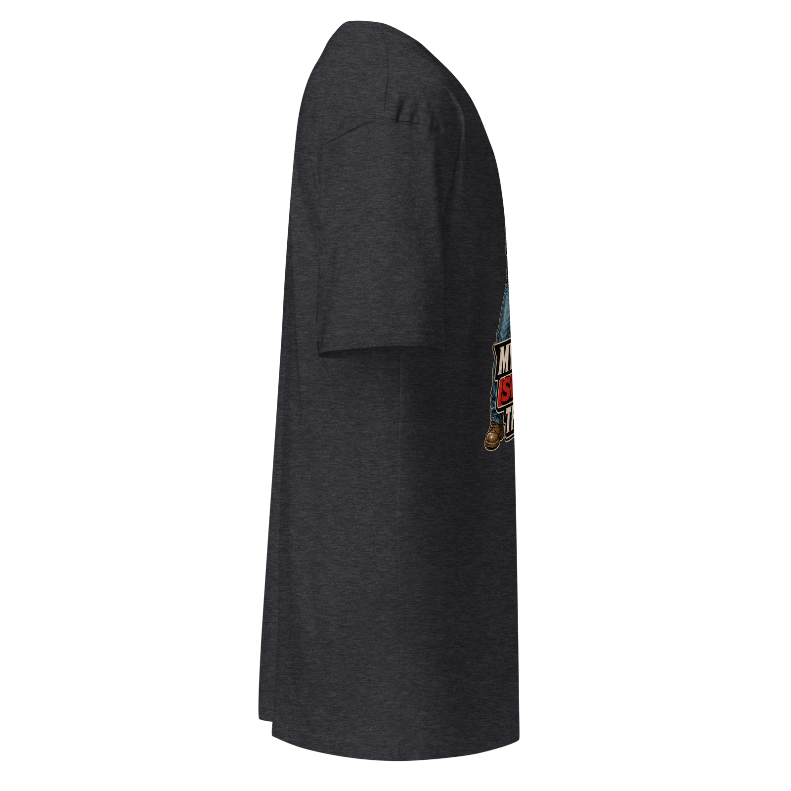 My Weiner’s Smaller Than Yours Young Farts character T-Shirt in Carbon Grey