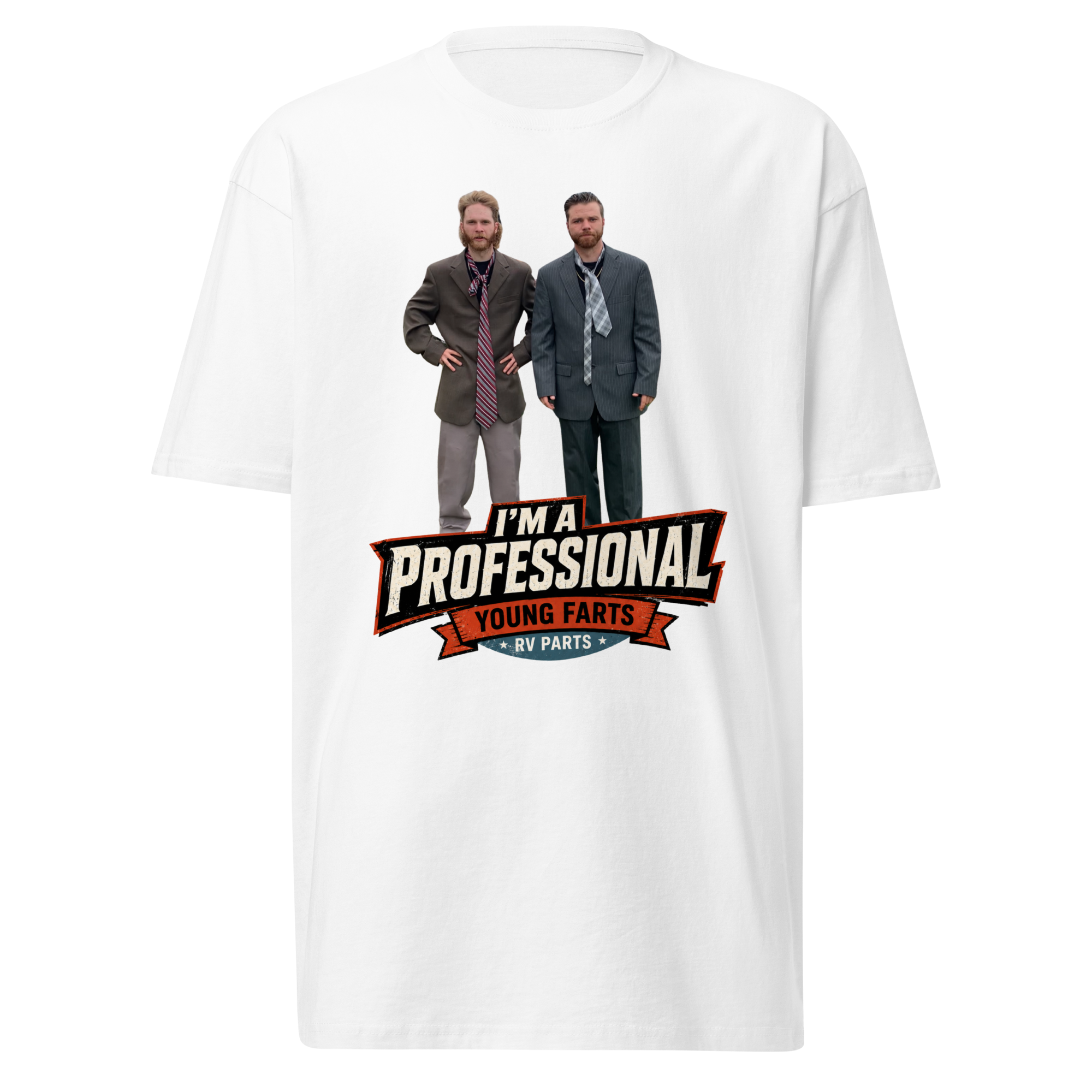 I’m a Professional Young Farts character T-Shirt in Black