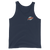 Young Farts Sun’s Out, Farts Out Tank Top with front and back print in Black