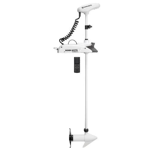 Minn Kota Riptide Terrova Trolling Motor - Saltwater; White; 60" Length - 1363771 - Young Farts RV Parts