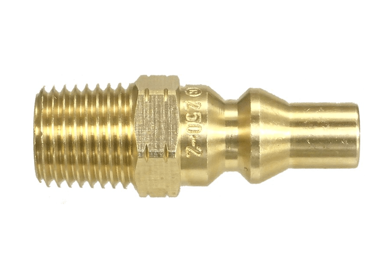 Model 250 Male QD Plug X 1/4' MNPT - Young Farts RV Parts