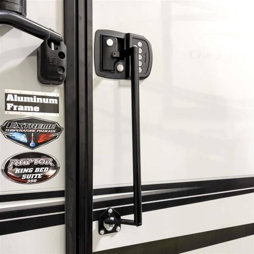 MOR/RYDE Entry Door Handle Extension; Black - SP54 - 200 - Young Farts RV Parts