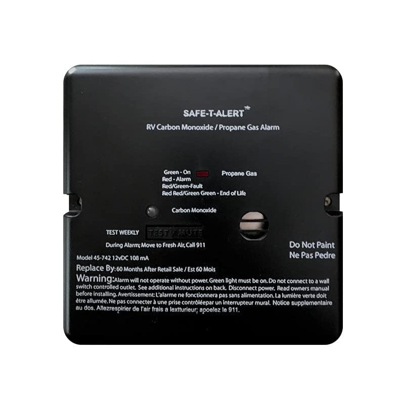 MTI Industry 45 - 742 - BL Carbon Monoxide/ Propane Leak Detector - Young Farts RV Parts