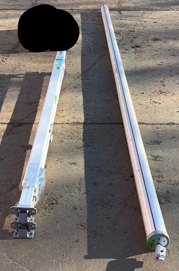 Needs canvas Used Complete Manual Awning Dometic / A&E 14' NO Canvas - Young Farts RV Parts