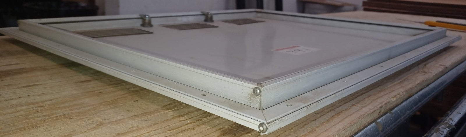 New / Used Square Cornered Battery/Propane Cargo Door 25 1/4