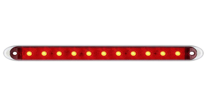 Optronics STL69RK LED Stop/ Turn/ Tail Trailer Light 15"L - Red - Young Farts RV Parts