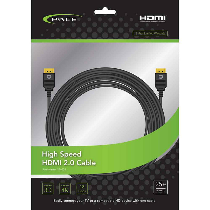 Pace - 25Ft HDMI Cable - Young Farts RV Parts