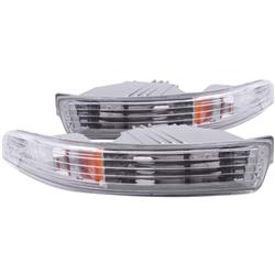 Parking/ Turn Signal Light Assembly ANZO USA 511020 Euro; Clear Lens With Amber Reflectors - Young Farts RV Parts