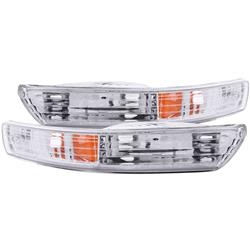 Parking/ Turn Signal Light Assembly ANZO USA 511021 Euro; Clear Lens With Amber Reflectors - Young Farts RV Parts