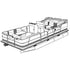 Performance Poly - Guard Styled - to - Fit Boat Cover f/22.5' Pontoons w/Bimini Top & Rails - Grey - Young Farts RV Parts