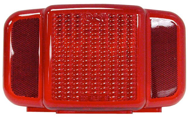 Peterson Mfg. B457L - 15 Replacement Trailer Tail Light Lens Fits Peterson Light Series 457/457L, Rectangular, Red - Young Farts RV Parts