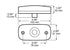 Peterson Mfg. V2549A Clearance Marker Amber Light - Young Farts RV Parts