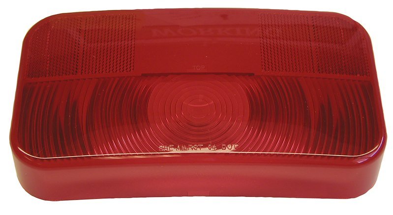 Peterson Mfg. V25921 - 25 Replacement Tail Light Lens For Peterson Part Number 25921, Rectangular, Red - Young Farts RV Parts