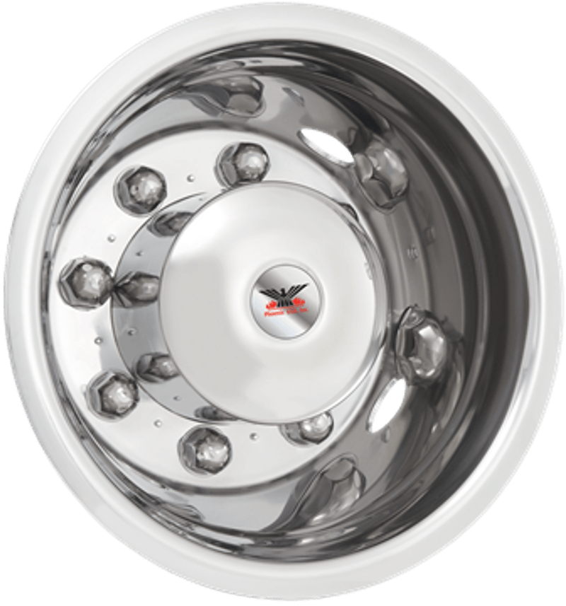 Phoenix USA NH8495 8 Lug Wheel Simulator 19.5 - Set of 4 - Young Farts RV Parts