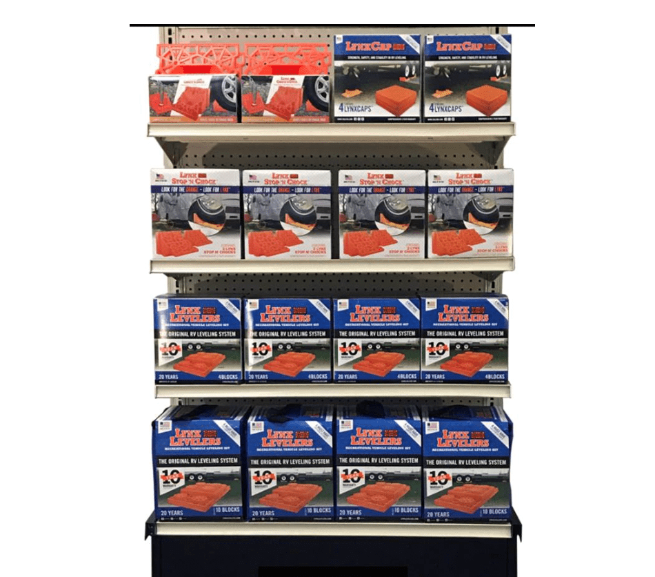 Plan - O - Gram  LINKLEVEL2 Lynx Leveling Planogram - Young Farts RV Parts