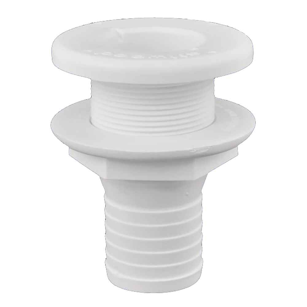 Plastic Thru - Hull Fitting - 1 - 1/2
