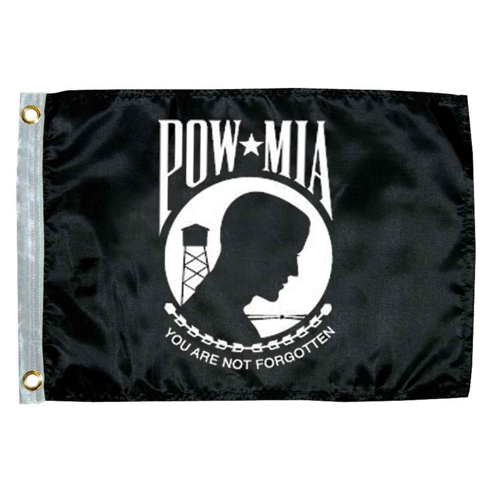 POW MIA Flag 12" x 18" - Young Farts RV Parts