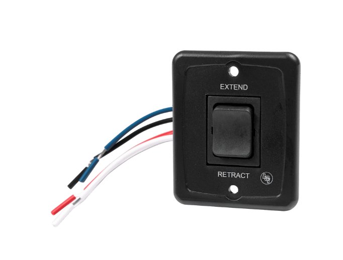 Power Awning Switch Kit, Black - Young Farts RV Parts