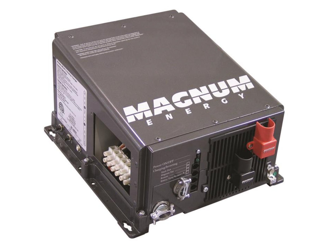 Power Inverter Magnum Energy ME3112 - U ME Series; 3100 Continuous Watts; 160 Amps Continuous Output; 90 Percent Efficiency; With 1 AC Output; Without Volt/ Watt Meter; Remote On/Off Capable; With Over Current Protection/ Over Temperature Protection On Tran - Young Farts RV Parts