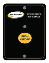 Load image into Gallery viewer, Power Inverter Remote Control Go Power 66886 For Go Power Inverter Part Number GP - SW1500; LED Status Indicator; With On/ Off Switch And 25 Foot Cable; Features Switching Between Full Invert Mode And Power Saving Mode - Young Farts RV Parts