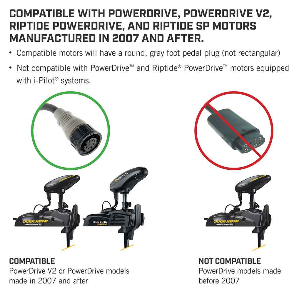 PowerDrive Bluetooth Foot Pedal - ACC Corded - Young Farts RV Parts