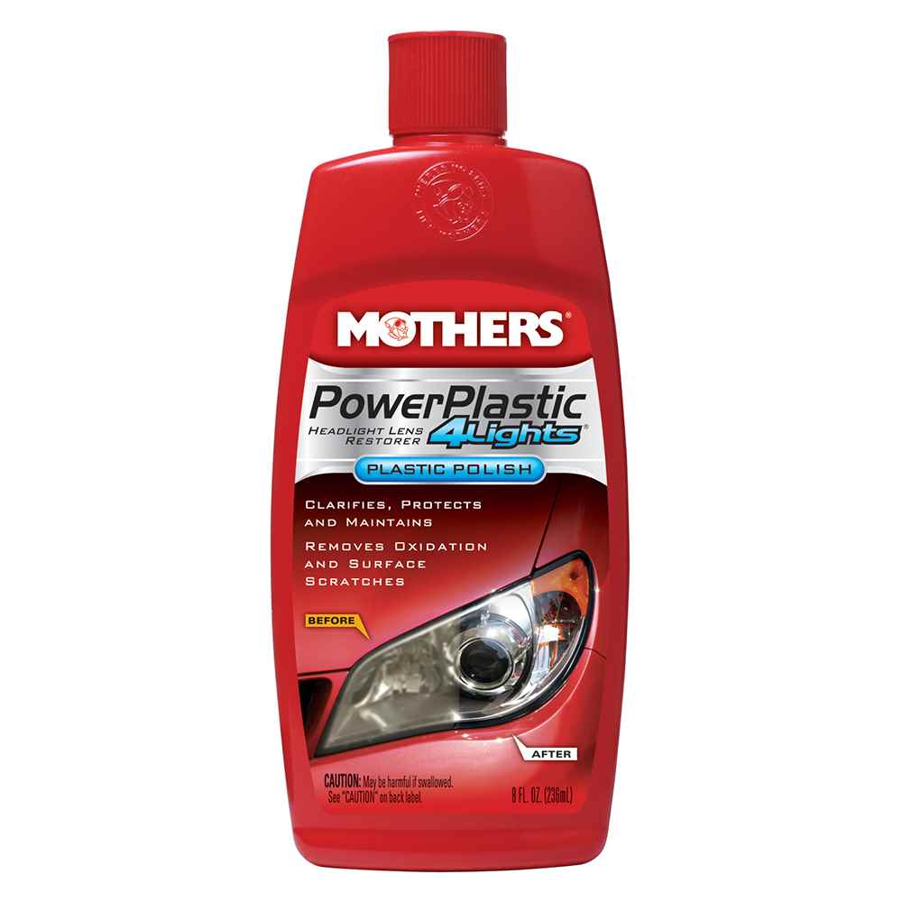 PowerPlastic 4Lights Plastic Polish - 8oz - Young Farts RV Parts
