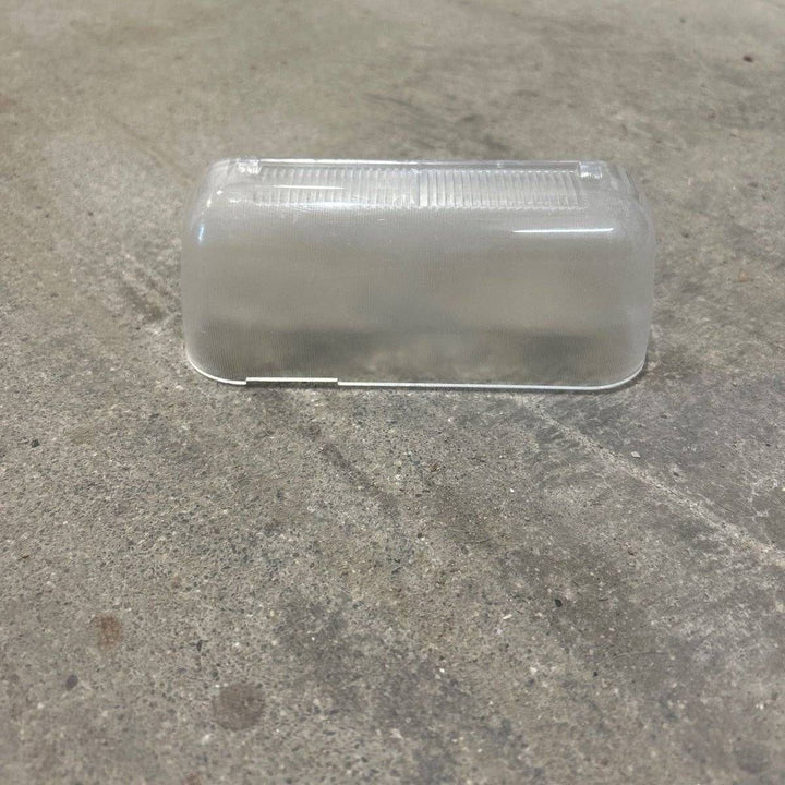 Used Oval Porch Light lens - 6.0" x 2.50" x 1.50" - Clear - Porch Lights