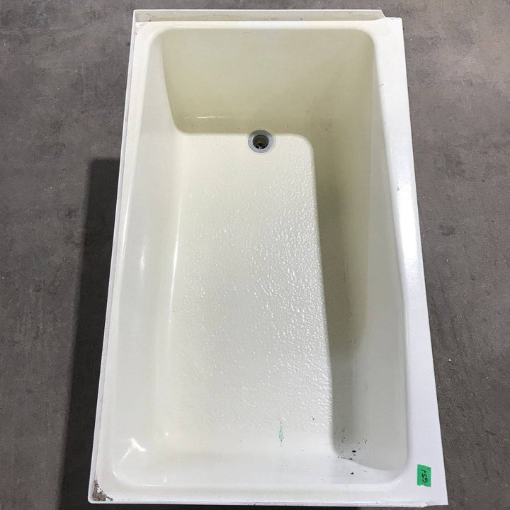Used RV Bath Tub 40” L x 24" W - Right Hand Drain - Bathtubs