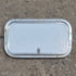 Used Radius Cornered Cargo Door - 19 7/8" X 10 7/8" X 3/4" - Silver Trim