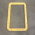 Used Entry door window Interior Frame: 24 3/4" x 15 3/4" - Entry Door Window