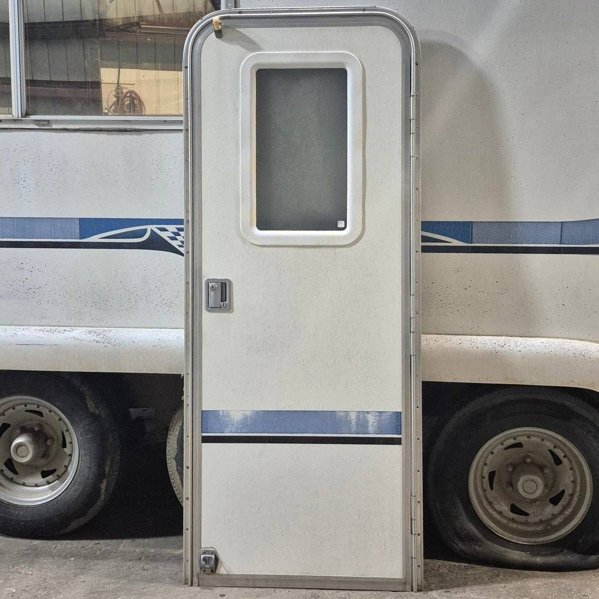 Used RV Radius Entry Door - 72