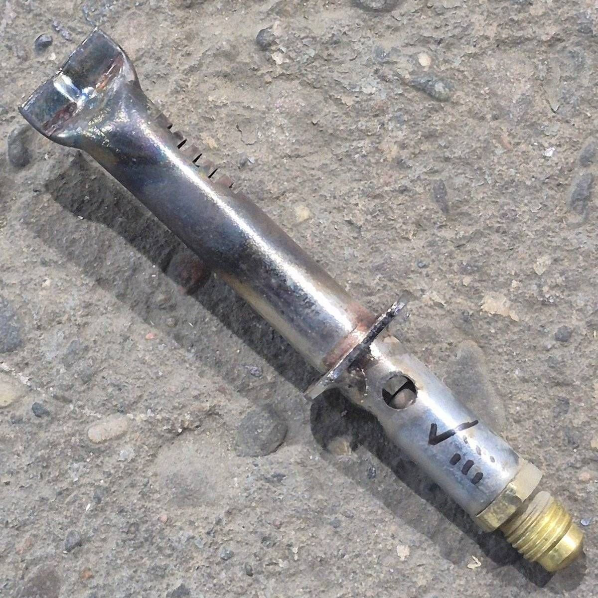 Used Norcold Burner & Orifice Assembly - 636390 - Fridge Burners