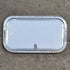 Used Radius Cornered Cargo Door - 19 7/8" X 10 7/8" X 3/4" - Silver Trim