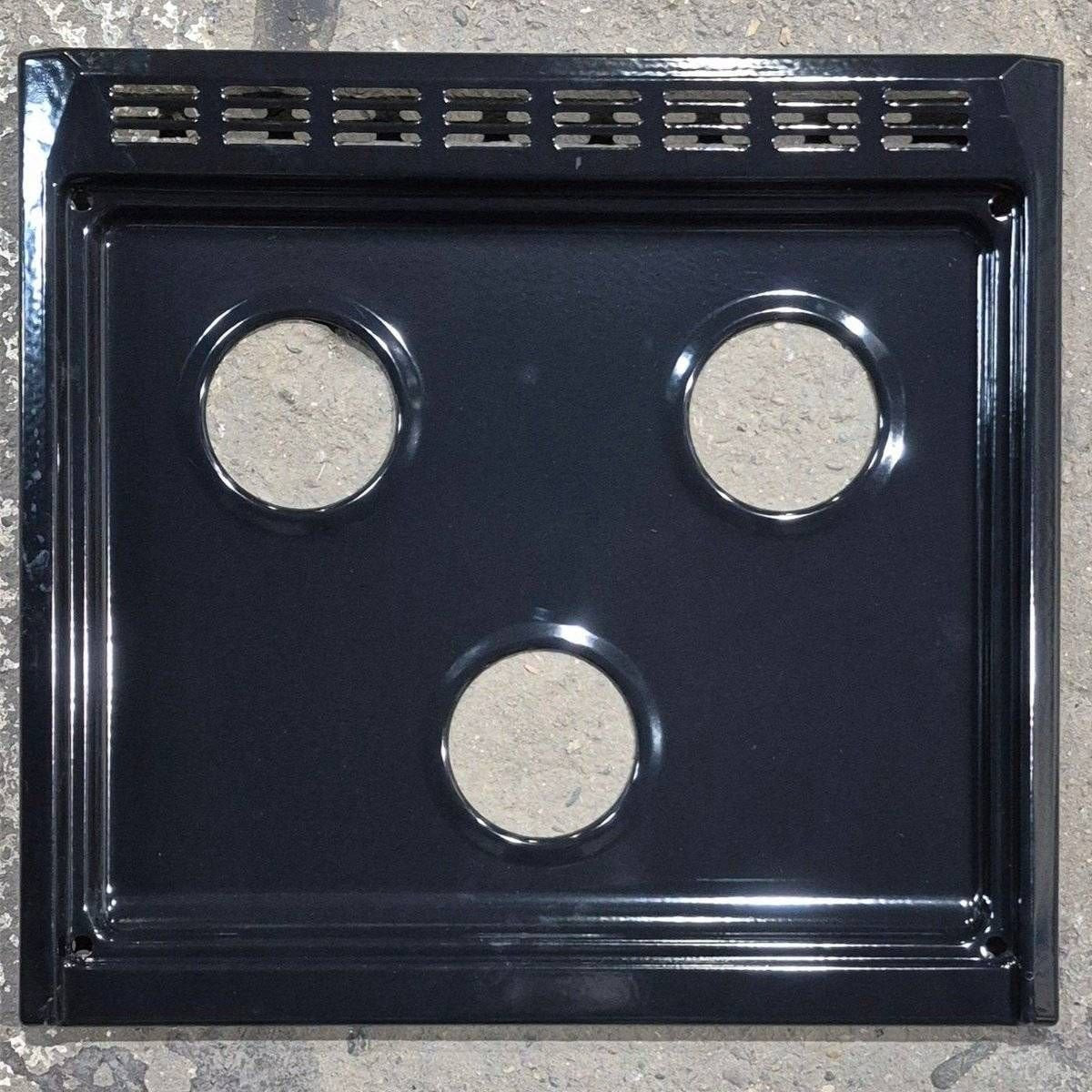 Used Suburban 3-Burner Main Top, Black - 101997BK - Main Top