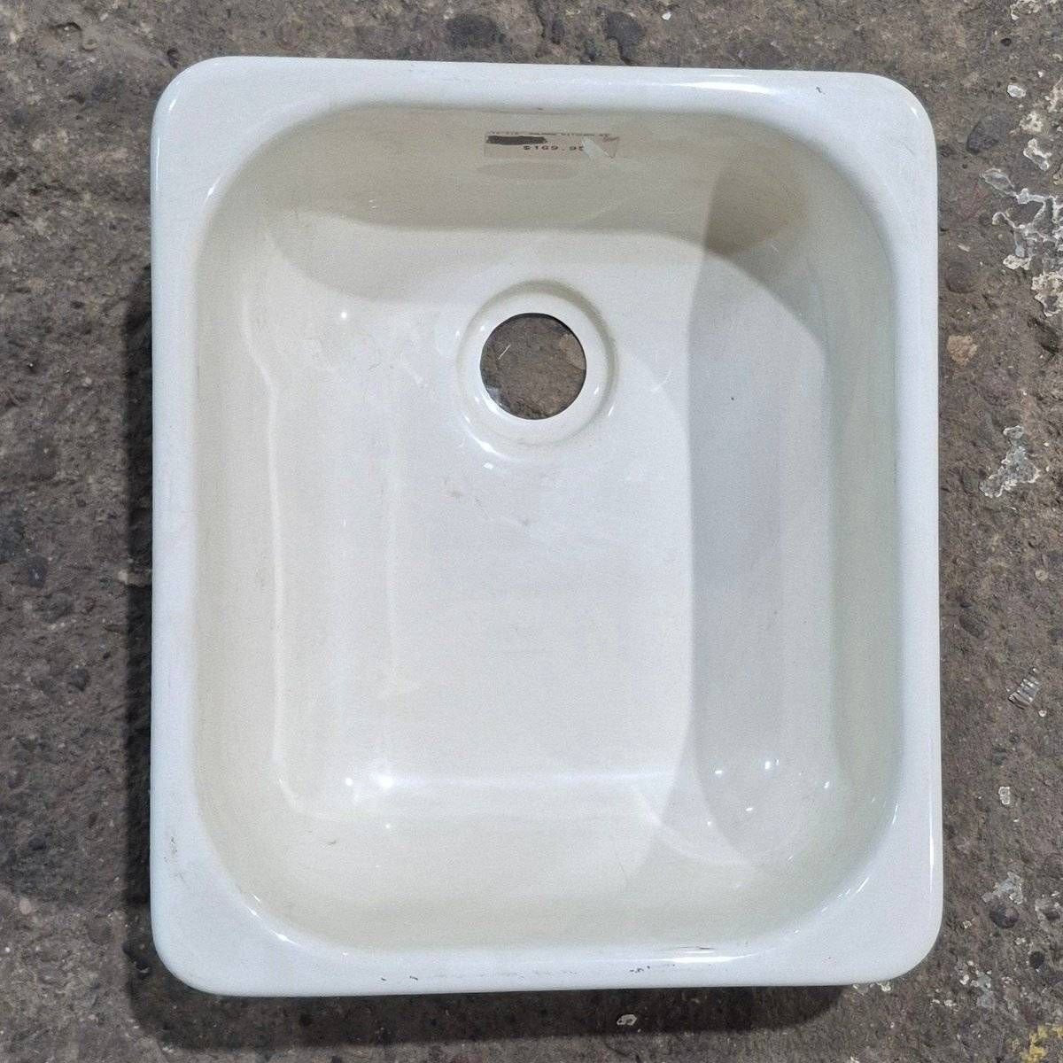 Used Single Kitchen Sink - 12 7/8" X 15" - Single Sink