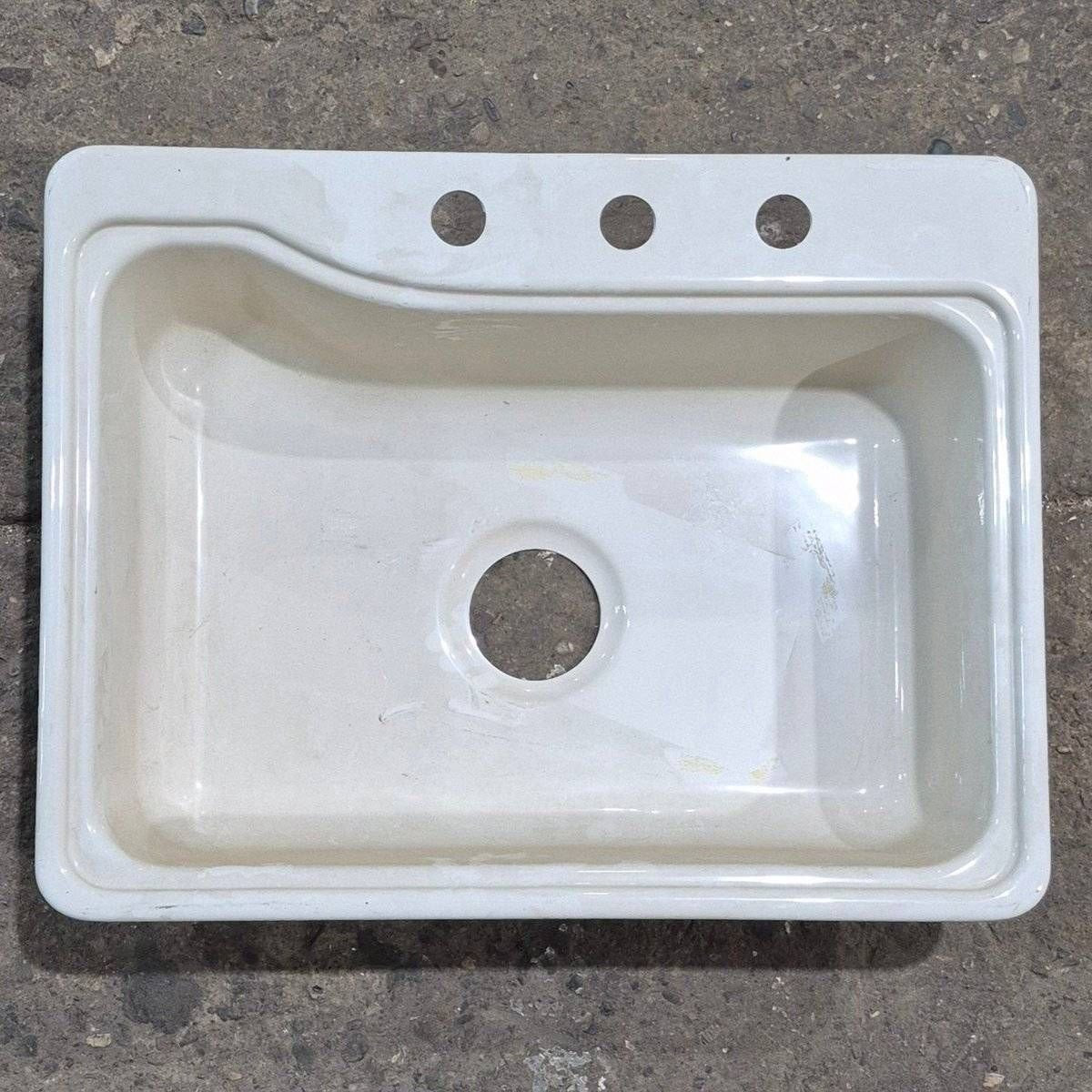 Used Single Kitchen Sink - 24 1/2