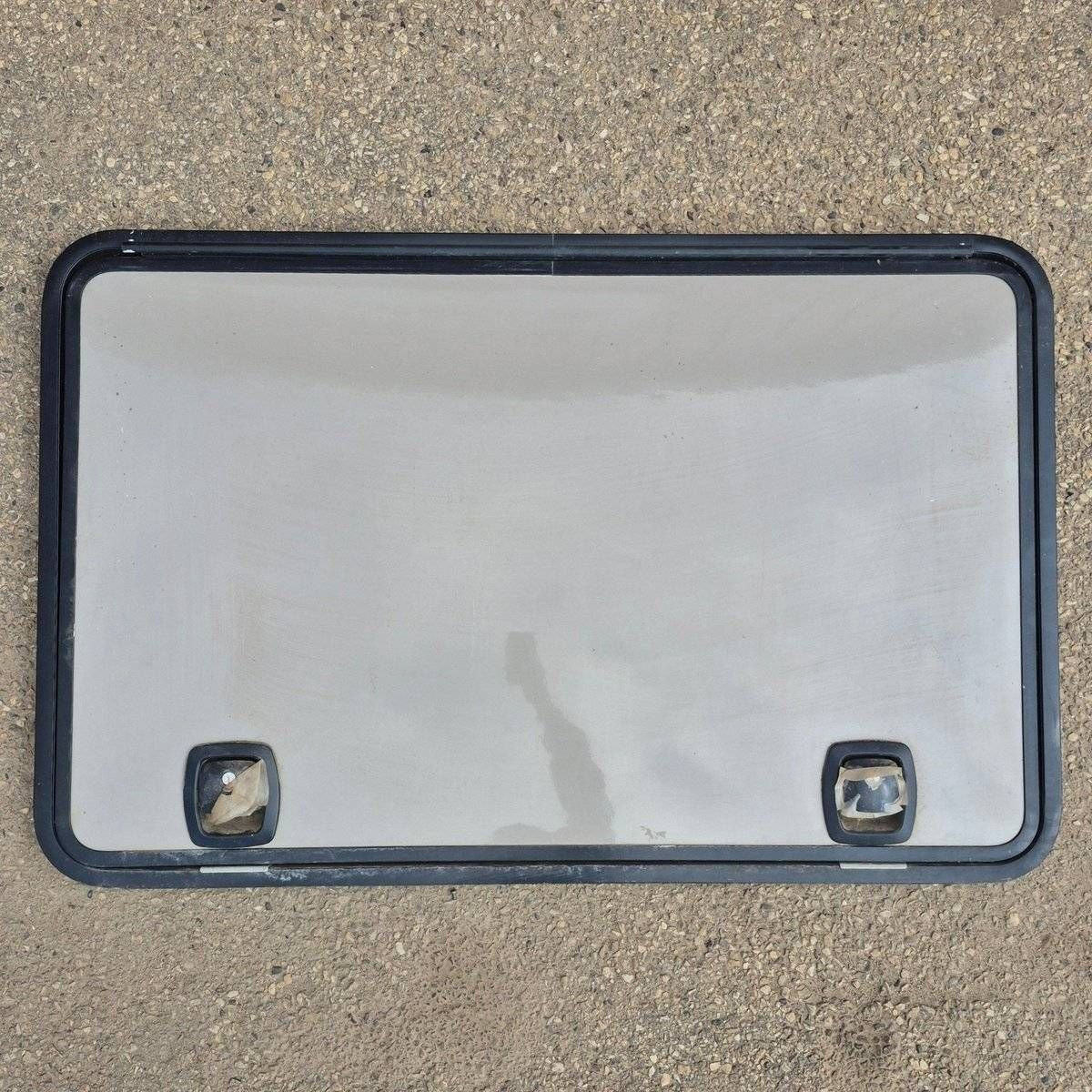 Used Radius Cornered Cargo Door - 47 5/8" X 30 1/8" X 2" - Black Trim