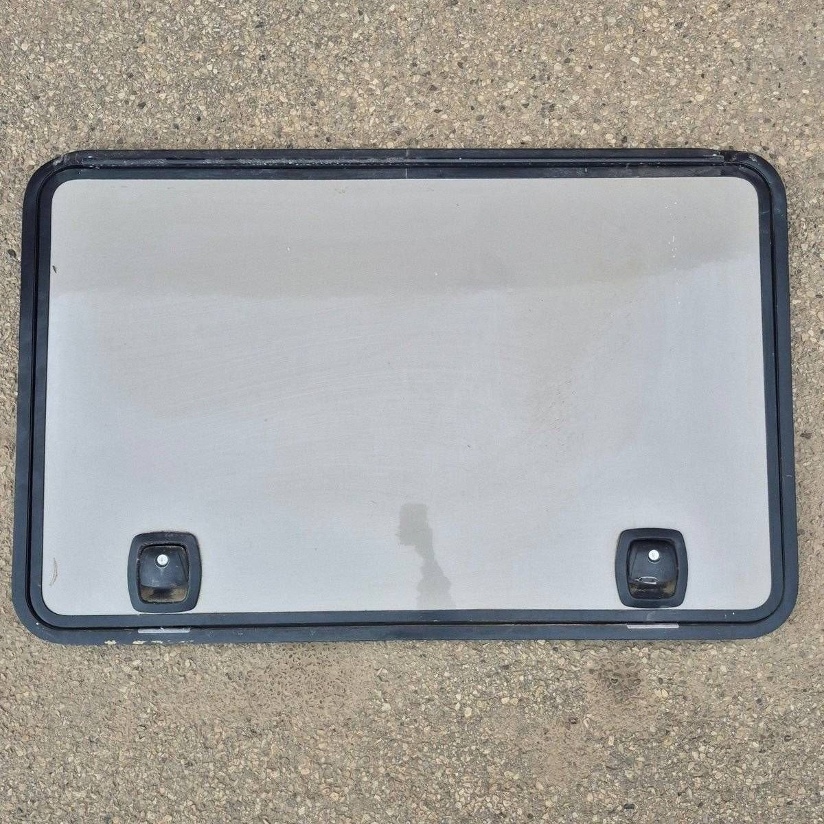 Used Radius Cornered Cargo Door - 47 5/8" X 30 1/8" X 2" - Black Trim