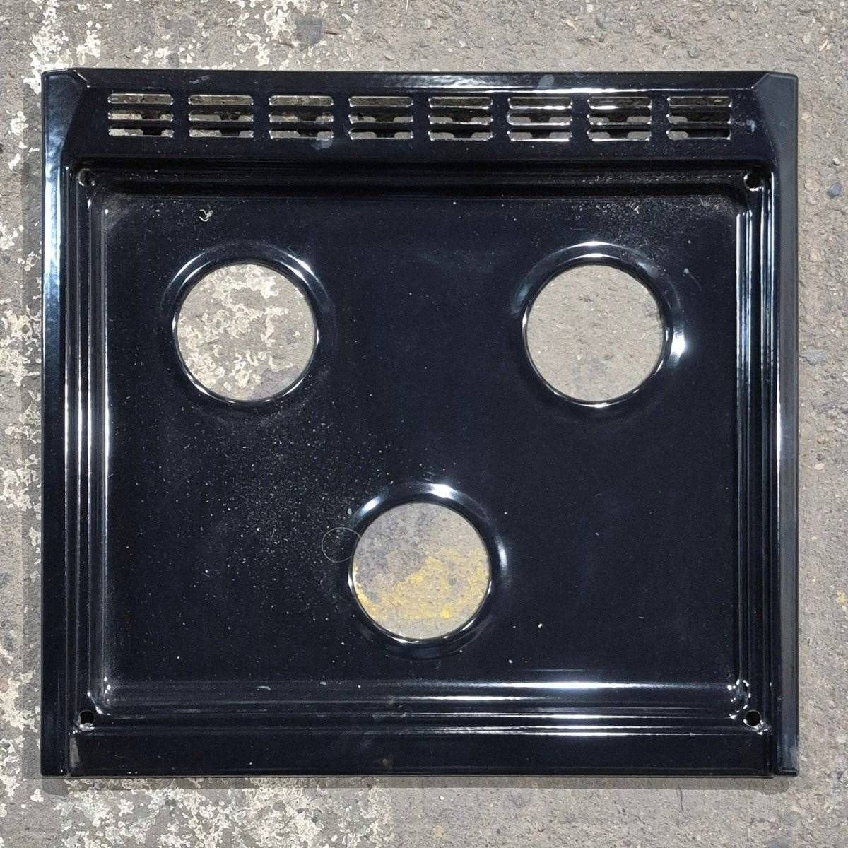 Used Suburban 3-Burner Main Top, Black - 101997BK - Main Top
