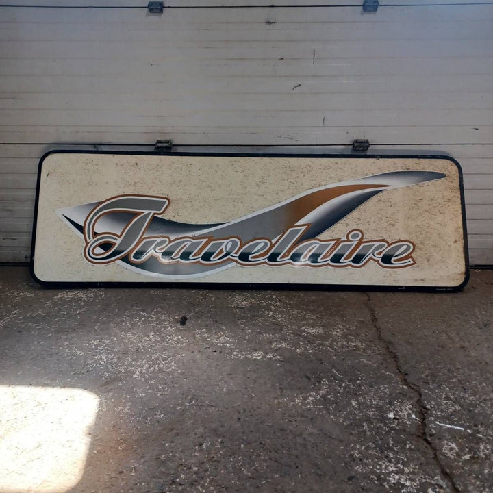 Used Radius Opening Rock Guard Cover - 78.875" x 25.5" x 1.75" - Rock Guard Covered Window