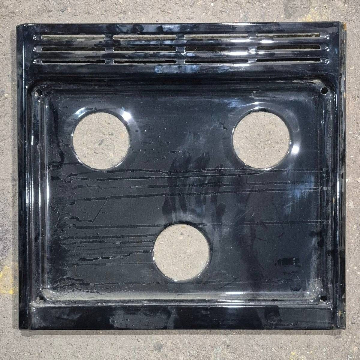 Used Atwood 3 Burner Main Top, Black - 52008 - Main Top