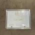 USED Square Corner Propane cargo door - 25.25 X 19.75 X 0.625 - Silver Trim