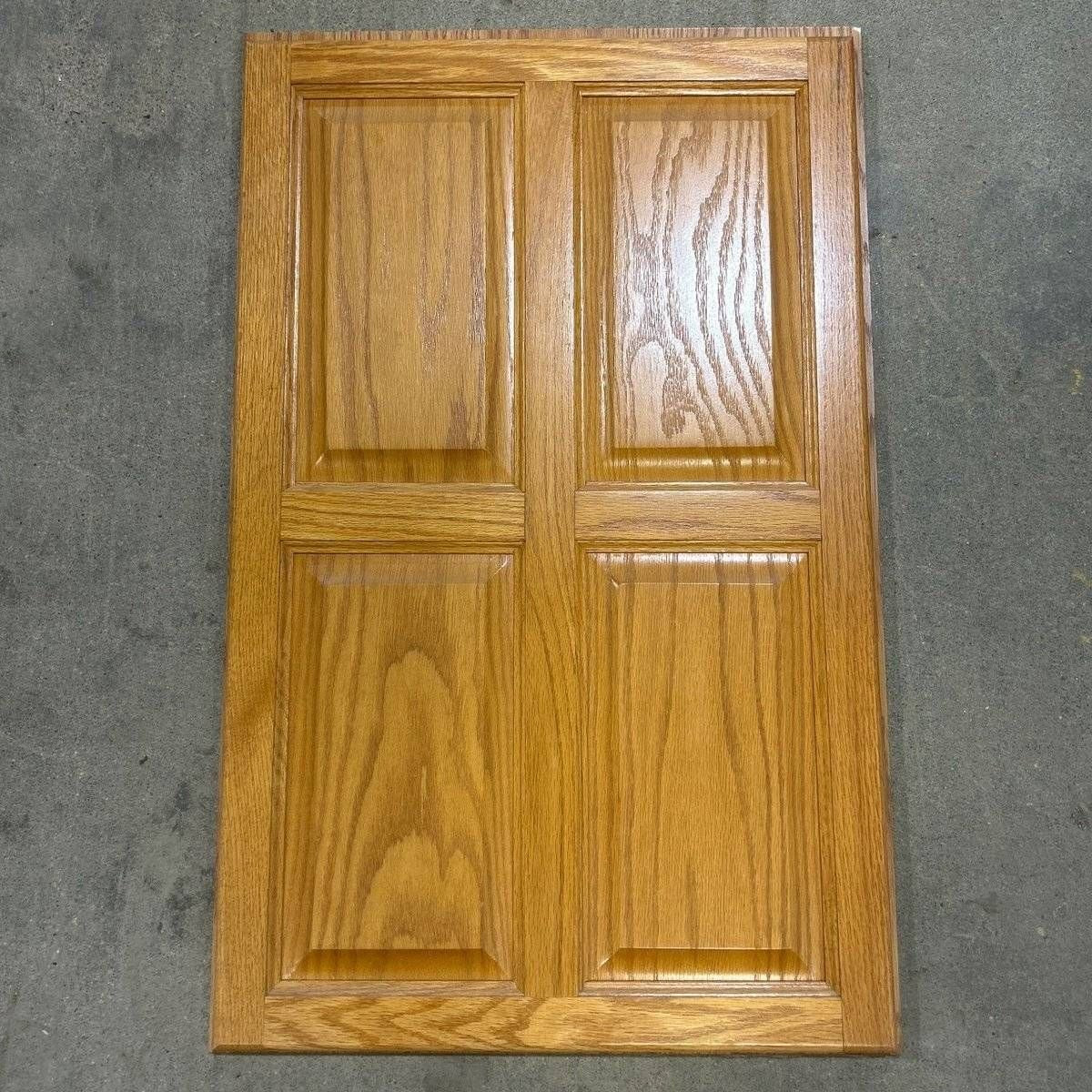 Used Dometic Fridge Lower Door Panel Insert, Wooden - LOWER ONLY - RM3662 - Door Panels