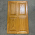 Used Dometic Fridge Lower Door Panel Insert, Wooden - LOWER ONLY - RM3662 - Door Panels
