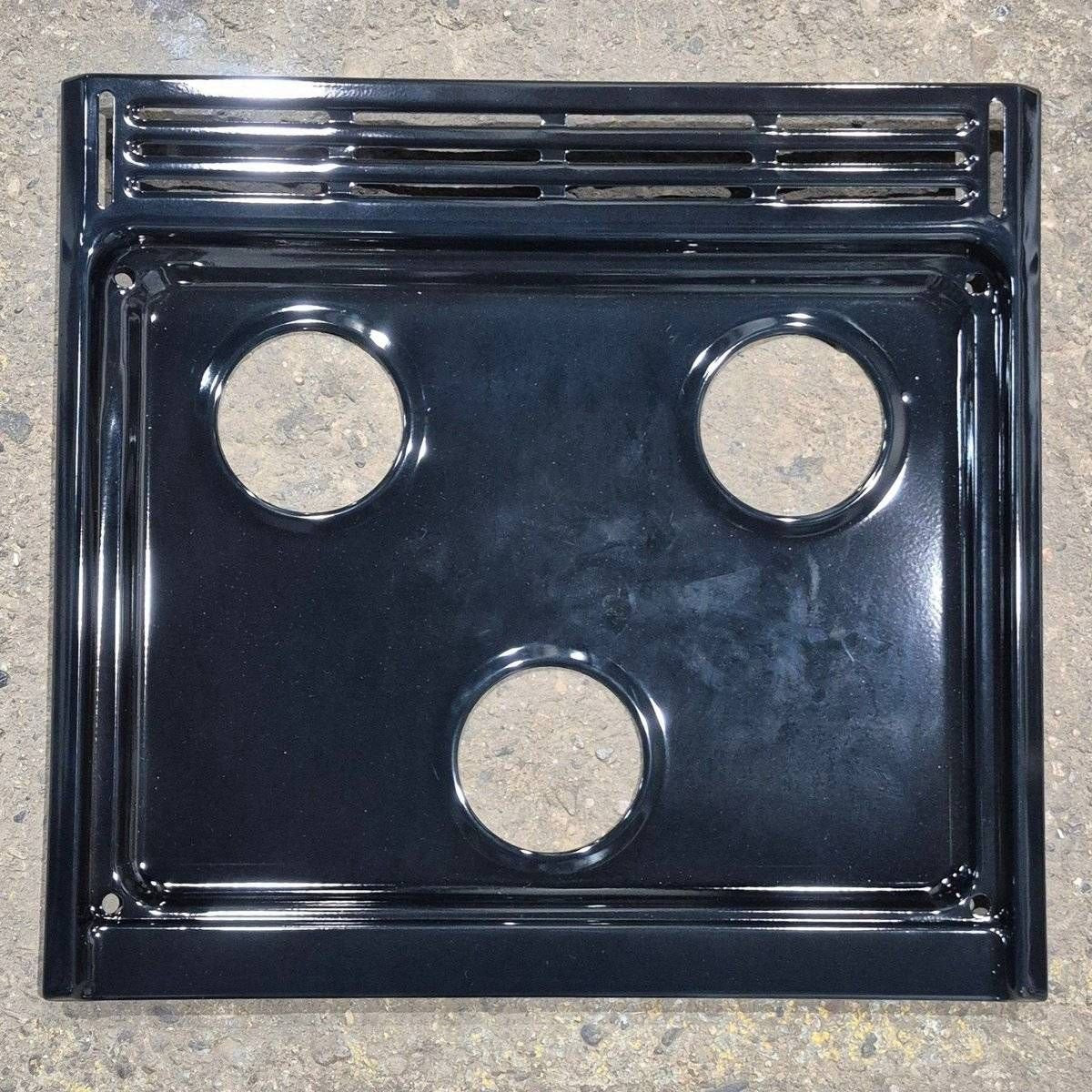 Used Atwood 3 Burner Main Top, Black - 52008 - Main Top