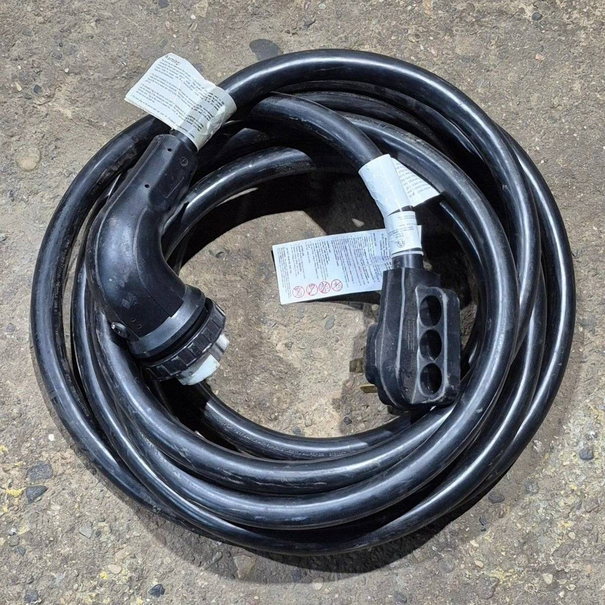 Used Valterra Mighty Cord 50A Power Cord, 25' - A10-5090 - RV Extension Cords