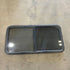 Used Black Radius Opening Window - 47.75 X 24.75 X 1.875 - Black Window